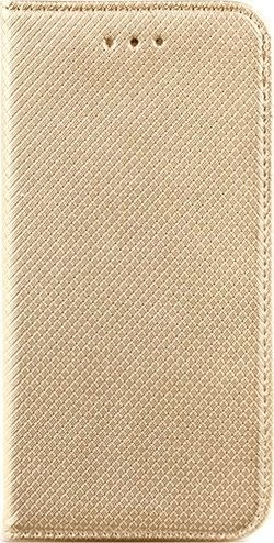 Këllëf libri Smart Magnet për Samsung Galaxy A13 4G A135, portofol, ngjyrë ari