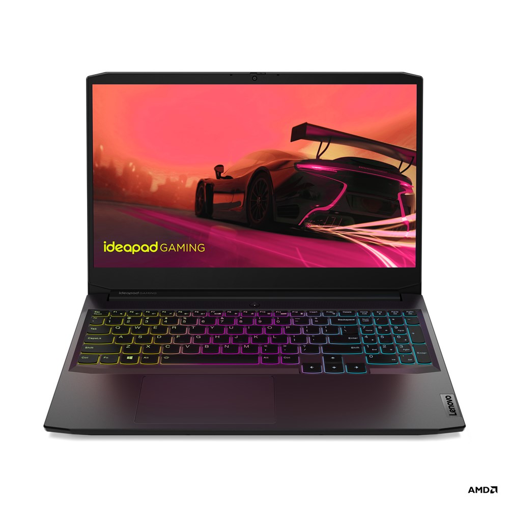 Laptop Lenovo IdeaPad Gaming, 15.6", AMD Ryzen 5 5500H, 16 GB RAM, 512 GB SSD, NVIDIA GeForce RTX 2050, i zi