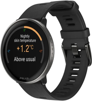Ora sportive Polar Ignite 3 Titanium, GPS, ekran AMOLED, e zezë