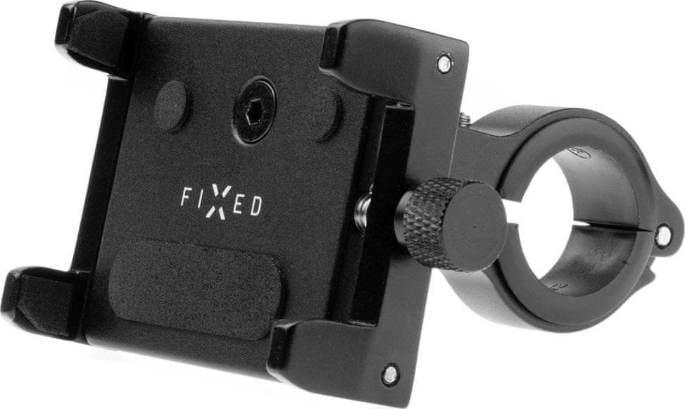 Mbajtës telefoni Bikee Fixed ALU, për biçikletë dhe motoçikletë, rrotullim 360°, i zi