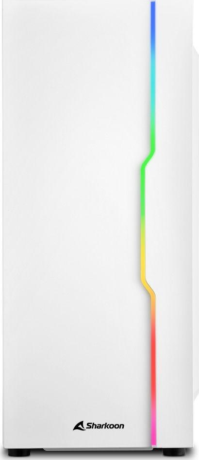 Kasë kompjuteri Sharkoon RGB Slider, e bardhë