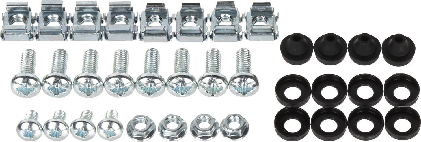 Mbajtëse rack Stalflex STR19-2U-B, 19", 2U, e zezë