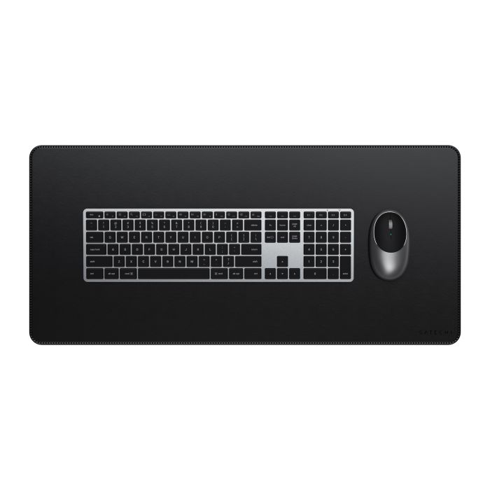 Satechi Vegan Leather Premium Desk Mat, Black