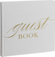 Албум за гости Base Line Canvas, 20x20 cm, 40 страници, бел