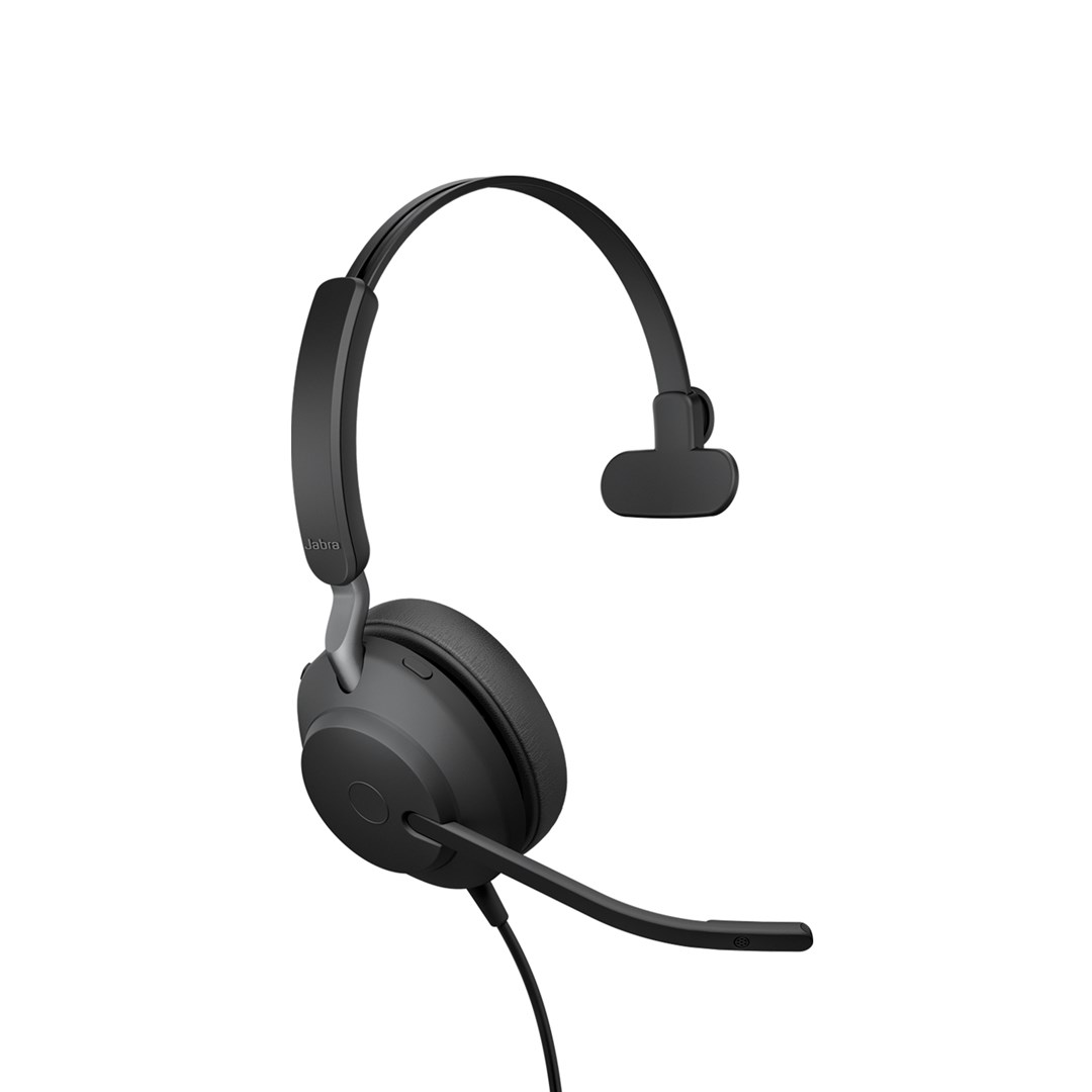 Kufje Jabra Evolve2 40 USB-A, Bluetooth, të zeza