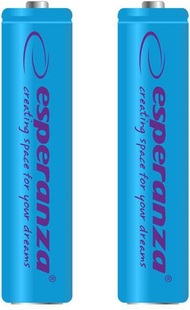 Bateri AAA/ R03 Esperanza, 1.2V, 2 copë, të kaltërta