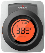 Термометар BBQ LotusGrill Grillngo HyperBBY, Блутут, 2 во 1