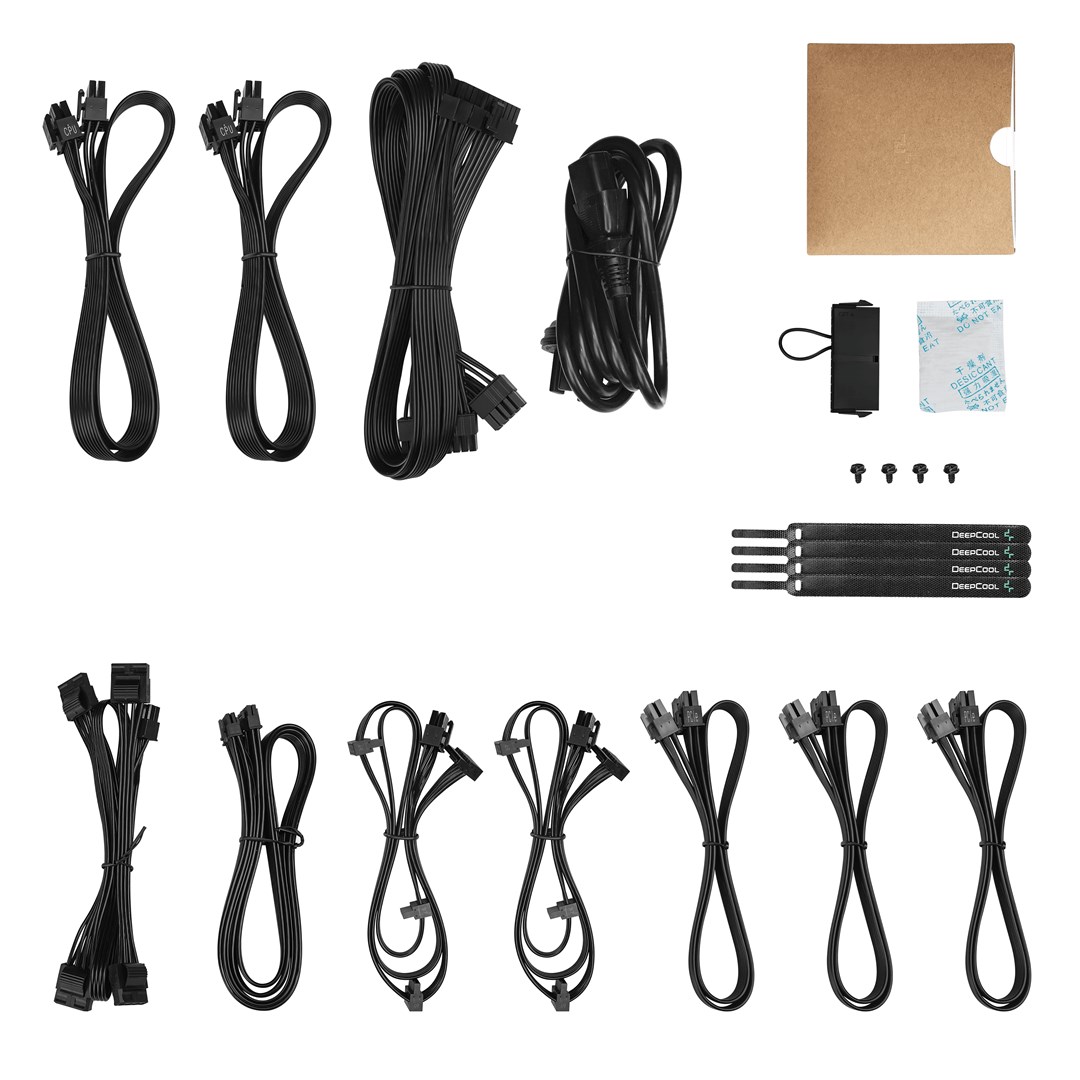 Извор на енергија DeepCool PX1000G, 20+4 pin ATX, 1000 W