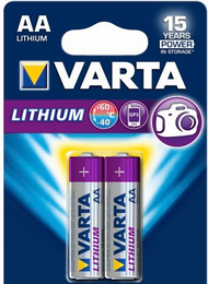 Bateri Varta Ultra Lithium AA / R6, 2 copë