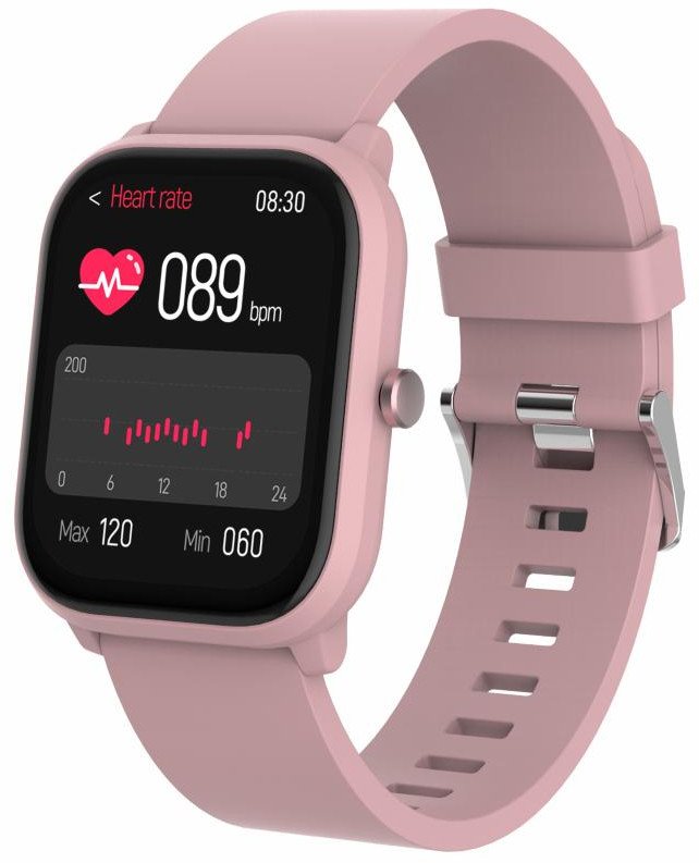Ora inteligjente për fëmijë Denver SWK-120RO Rose, 1.75", Bluetooth, rozë