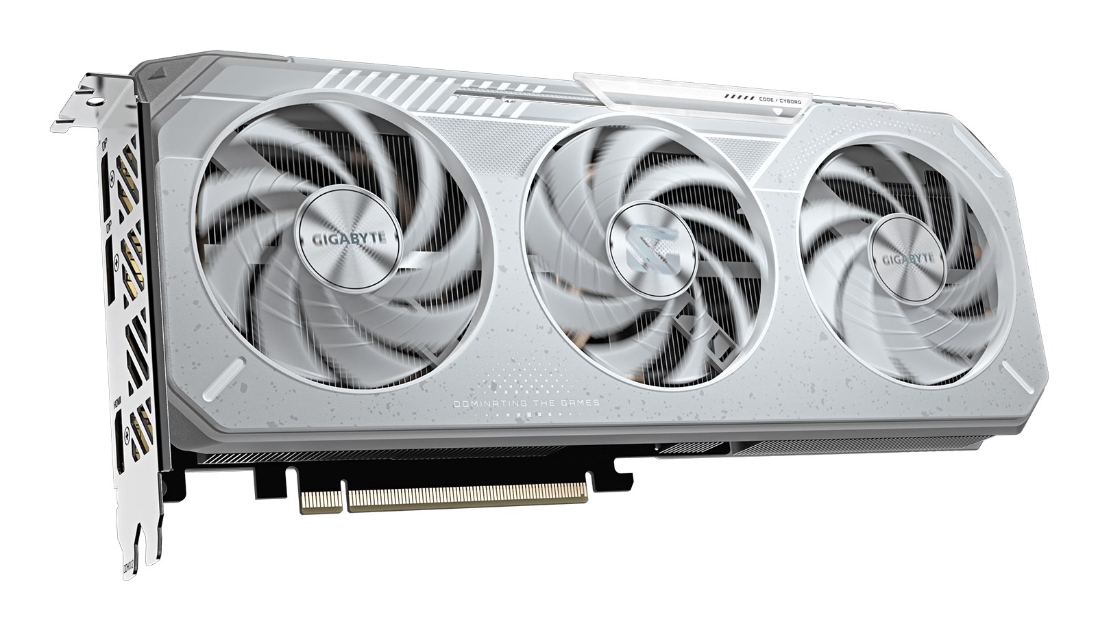 Kartë grafike Gigabyte Radeon RX 9060 XT Gaming OC Ice, 16GB GDDR6, RGB, e bardhë