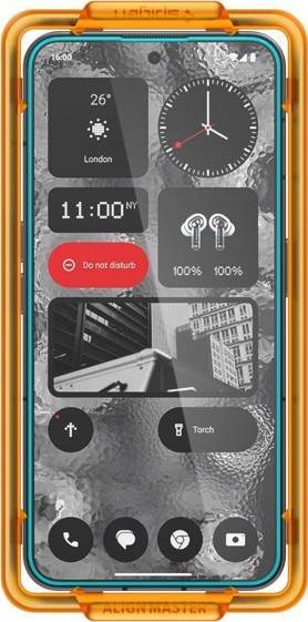 Xham mbrojtës Spigen Glas.TR, Nothing Phone 2, 2 copë, transparent