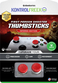 Thumbsticks për gamepad KontrolFreek Inferno Edition, për Xbox Series X, komplet performance, të kuqe dhe të bardha