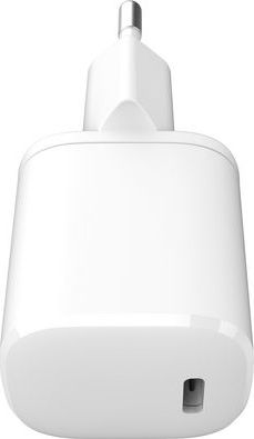 Karikues shtëpiak ESTUFF 100% Recycled Plastic, USB C PD 3A 20W, prizë EU, i bardhë