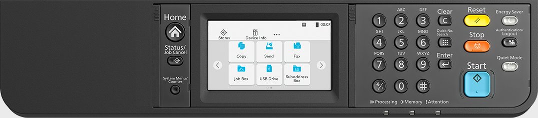 Printer multifunksional KYOCERA ECOSYS MA3501wfx, lazer A4, 35 fpm, Wi-Fi