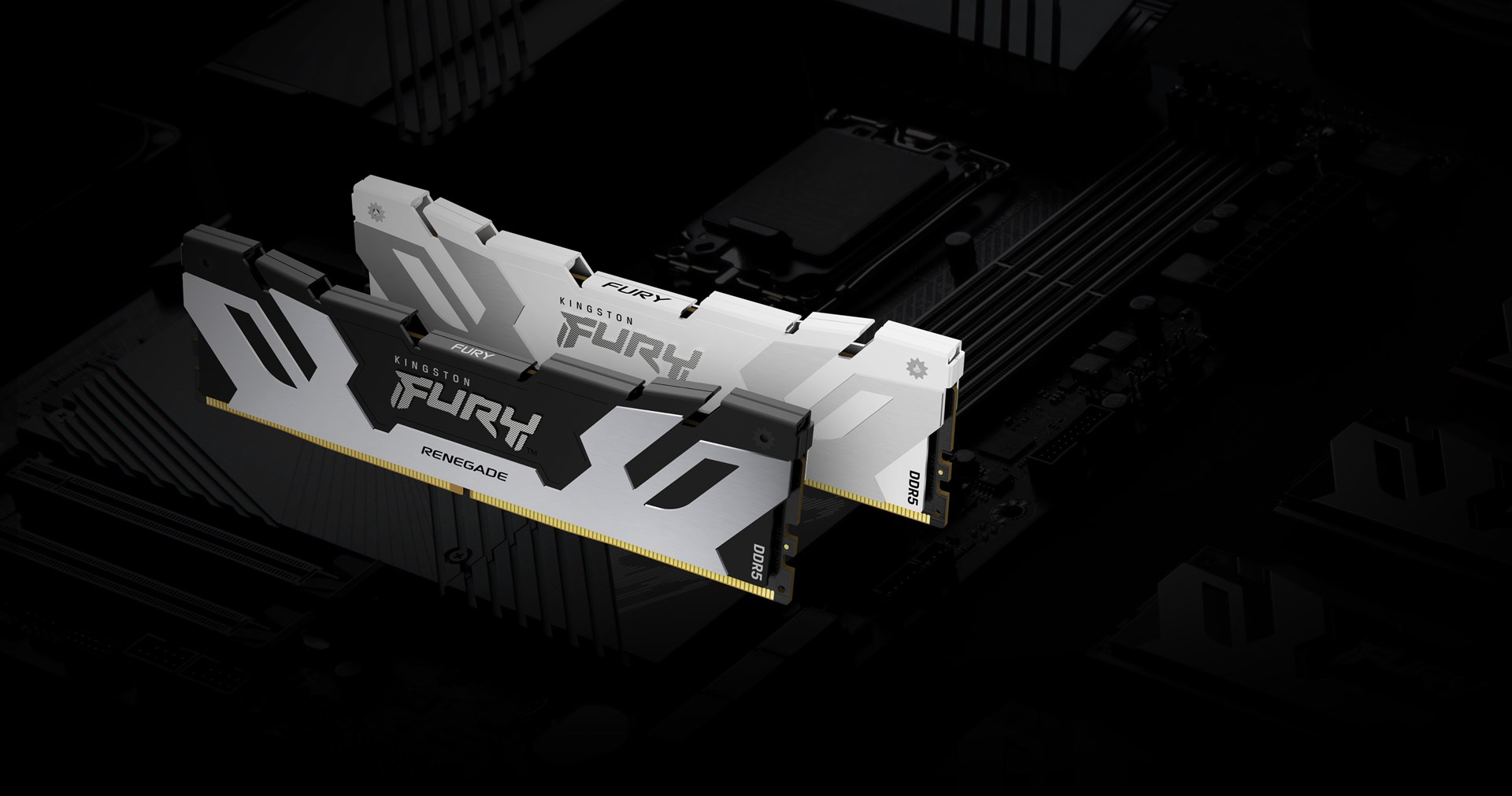 Меморија RAM Kingston FURY 48GB 6400MT/s DDR5 CL32 DIMM Renegade Silver XMP