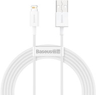 Kabllo BASEUS Superior Series USB-A - Lightning, 2.4A, 2m, e bardhë