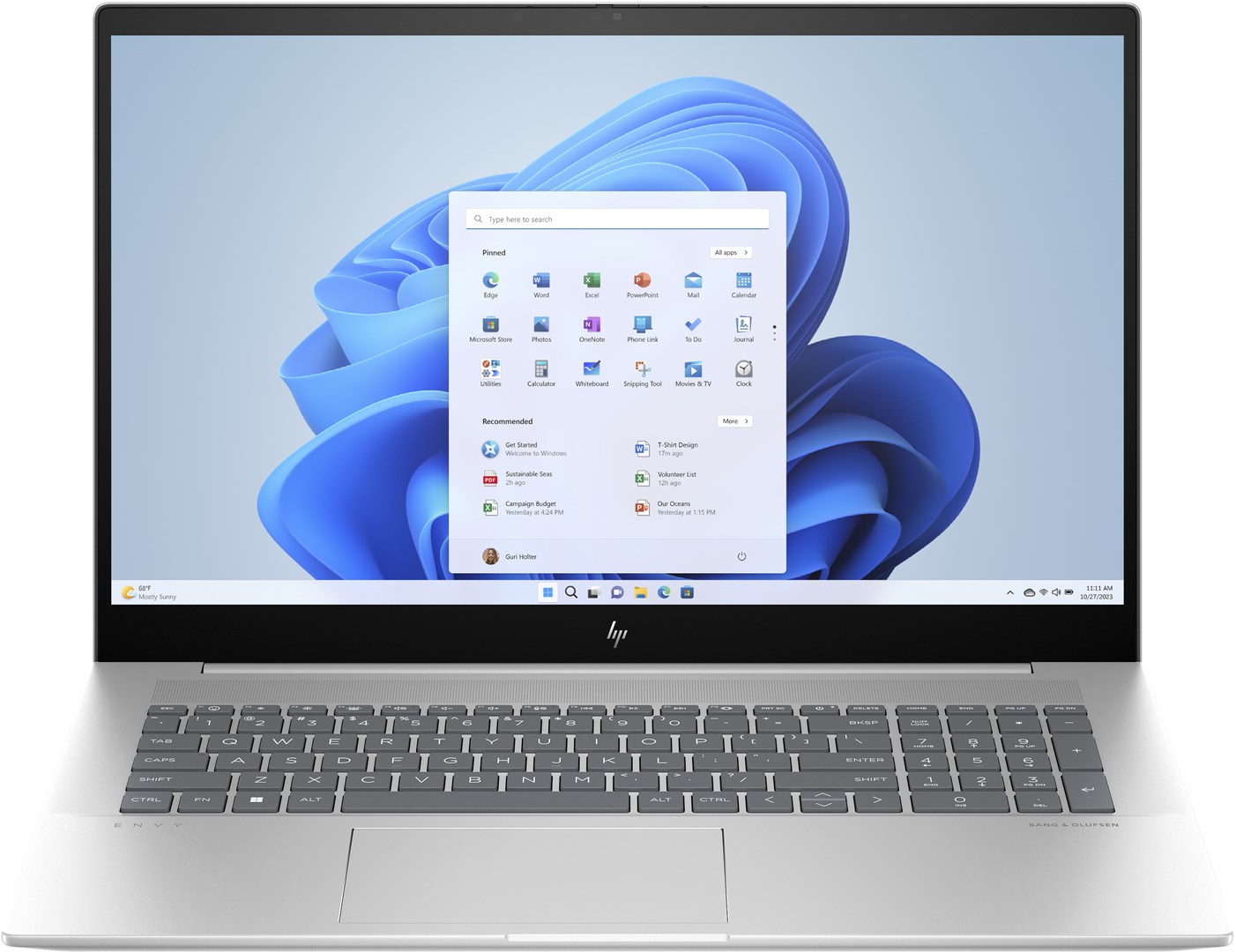 Laptop HP ENVY, 17.3", Intel Core i5 13500H, 16GB RAM, 512GB SSD, i argjendtë