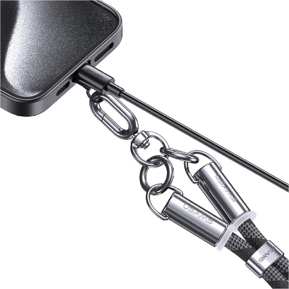 Kabllo litar telefoni Usams SJ746, USB C në Lightning, 1.2m 30W, vjollcë