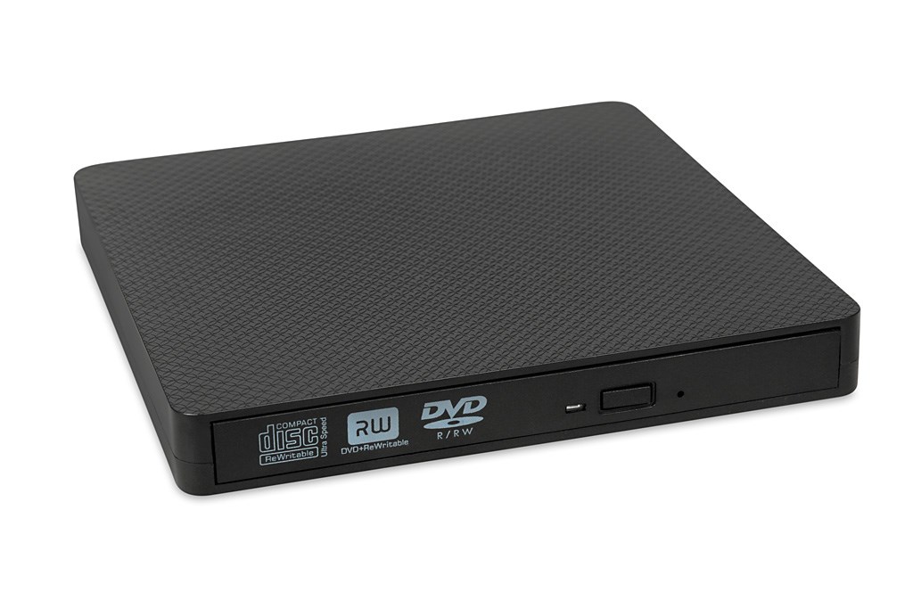 Disk optik i jashtëm iBOX DVD RW IED03, USB, 24x CD, 8x DVD, i zi