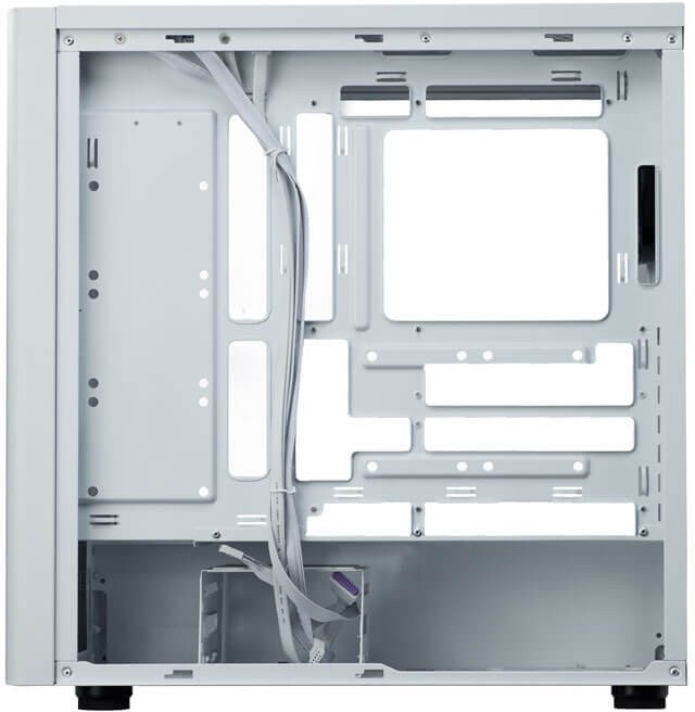 Kornizë kompjuteri Kolink Elite 502 White Lite, ATX, mesh përpara, e bardhë