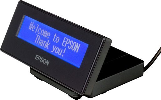 Екран за клиенти Epson DM-D30, LCD, USB, црн