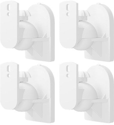 Mbajtëse muri për altoparlantë Goobay Universal, set, deri 3.5 kg, e zezë