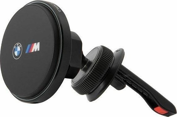 Mbajtëse magnetike për veturë BMW M, MagSafe, karikim wireless 15W, e zezë