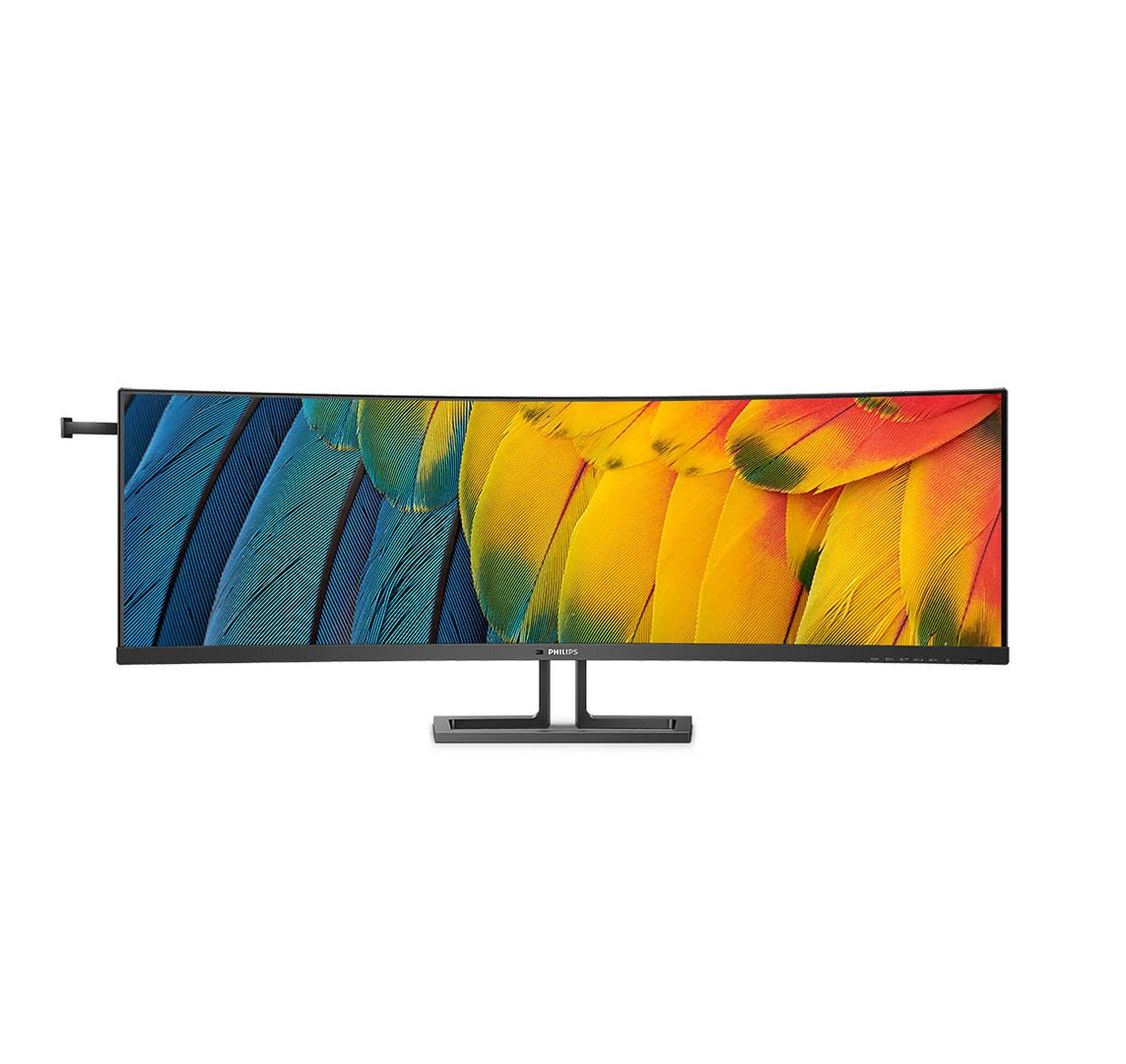 Monitor Philips 6000 series, 44.5", 5120 x 1440, UltraWide Dual Quad HD, 75 Hz, i zi