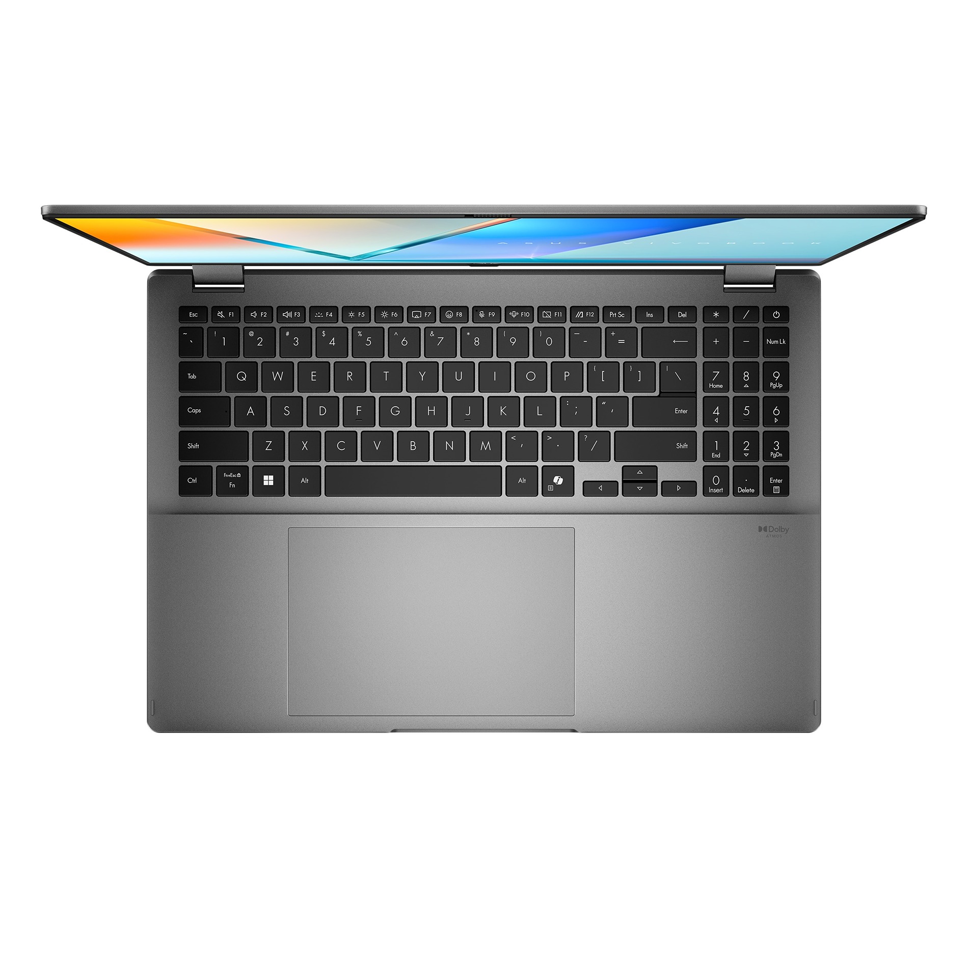 Laptop ASUS Vivobook 16 Flip (TP3607SA-OLED021W), 16", WQXGA+, Intel Core Ultra 7 256V, 16GB RAM, 1TB SSD, i hirtë