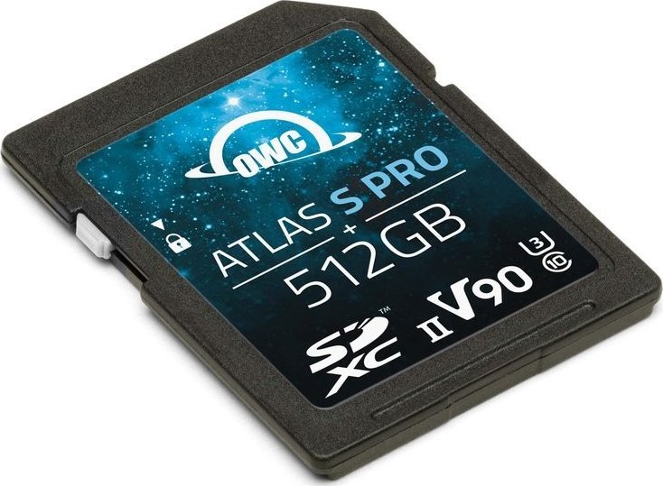 Kartë memorie OWC Atlas S Pro SDXC, 512GB, UHS II V90