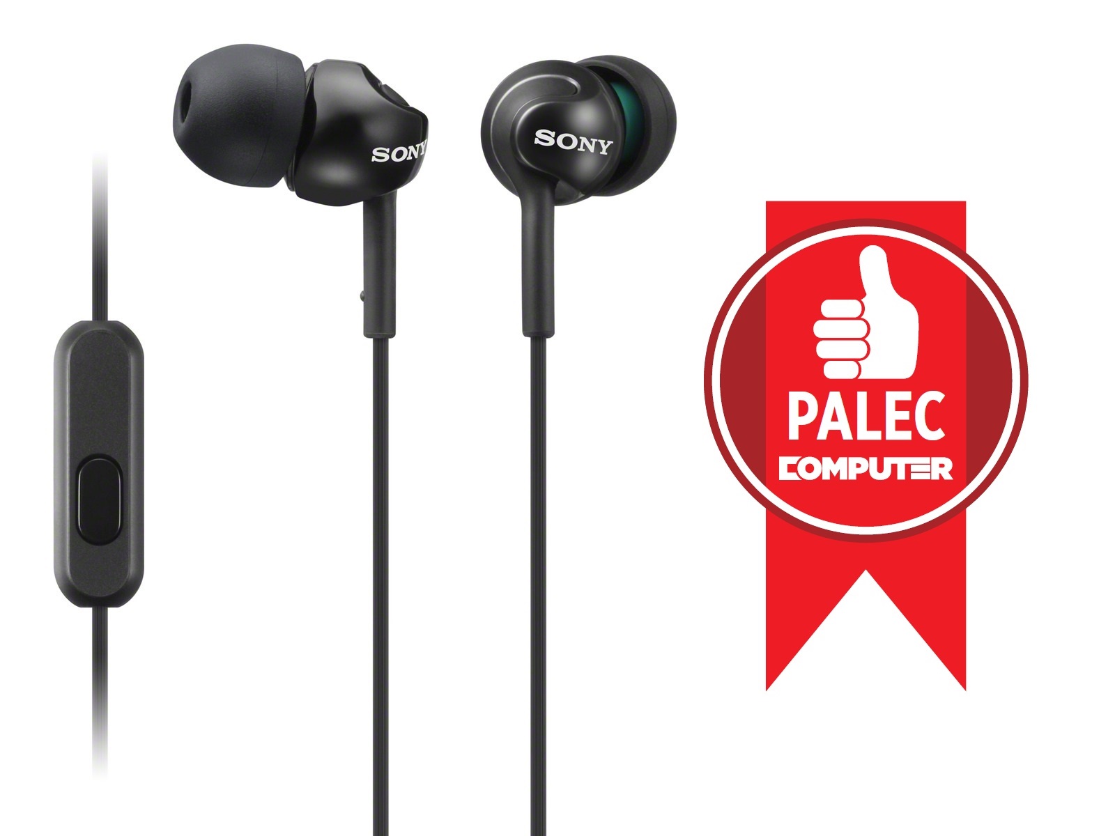 Слушалки SONY MDR-EX110APB, црни