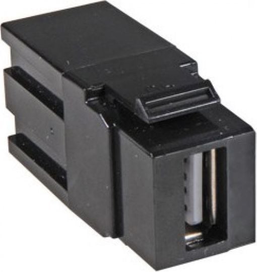 Adaptues Keystone USB Delock 17000485, USB 3.0 Type A në Type A, i zi