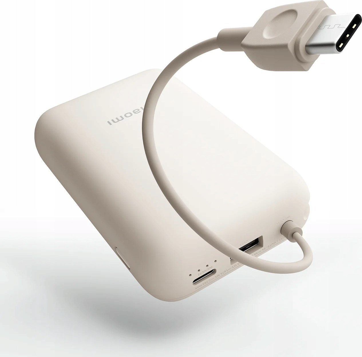 Powerbank Xiaomi 10000mAh, karikim i shpejtë, USB C, blu