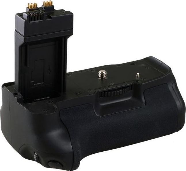 Dorezë baterie Newell BG-E8 për Canon 550D, kapacitet i zgjeruar, ergonomi e përmirësuar, e zezë