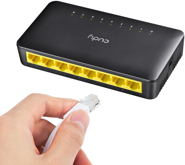 Switch Cudy FS108D - 8x10/100