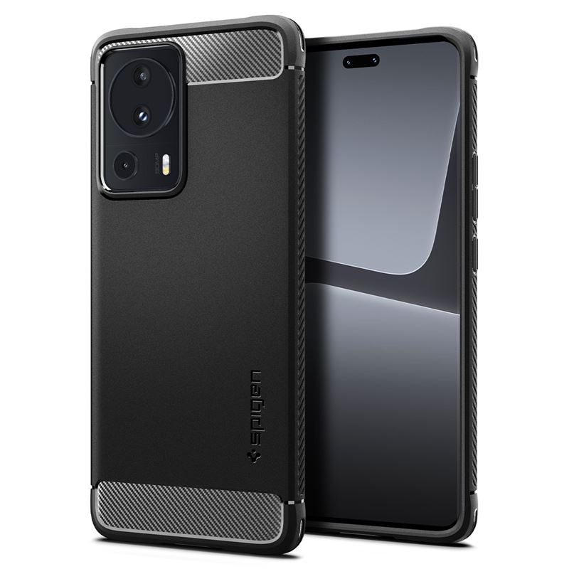 Заштитна маска за мобилен телефон Xiaomi 13 Lite Spigen Rugged Armor, црна