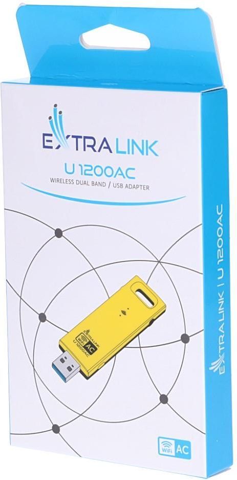 Adapter rrjeti USB ExtraLink, i verdhë