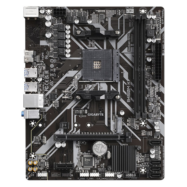 Pllakë amë Gigabyte B450M K (rev. 1.0) AMD B450 Socket AM4 micro ATX