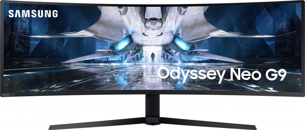 Monitor Samsung Odyssey G9 NEO, 49" LED, DQHD, i bardhë / zi