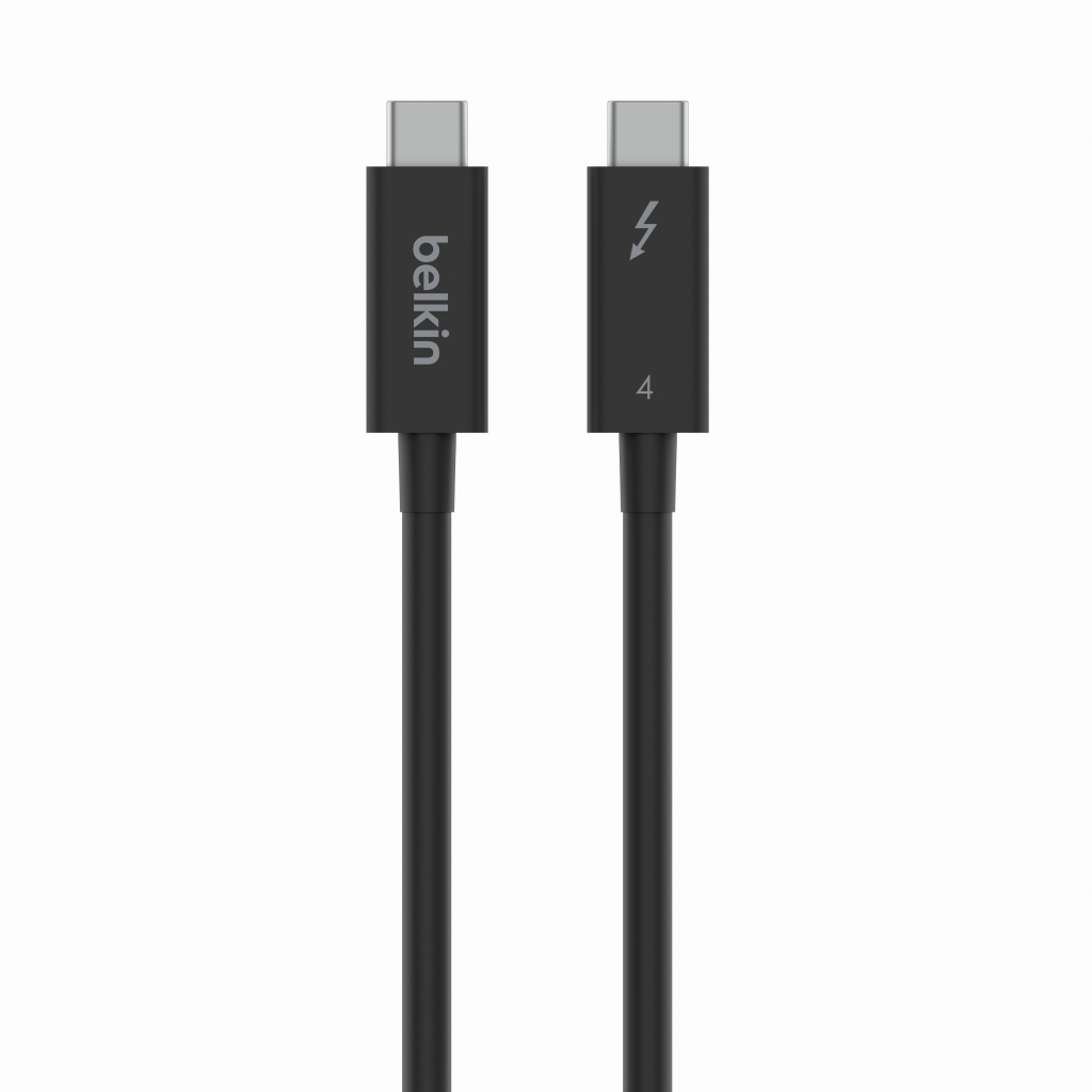 Kabllo Belkin Connect Thunderbolt 4, 2m, e zezë