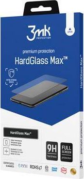 Mbrojtës ekrani 3MK HardGlass Max për Huawei P40 Pro P40 Pro Plus, xham i temperuar, i zi