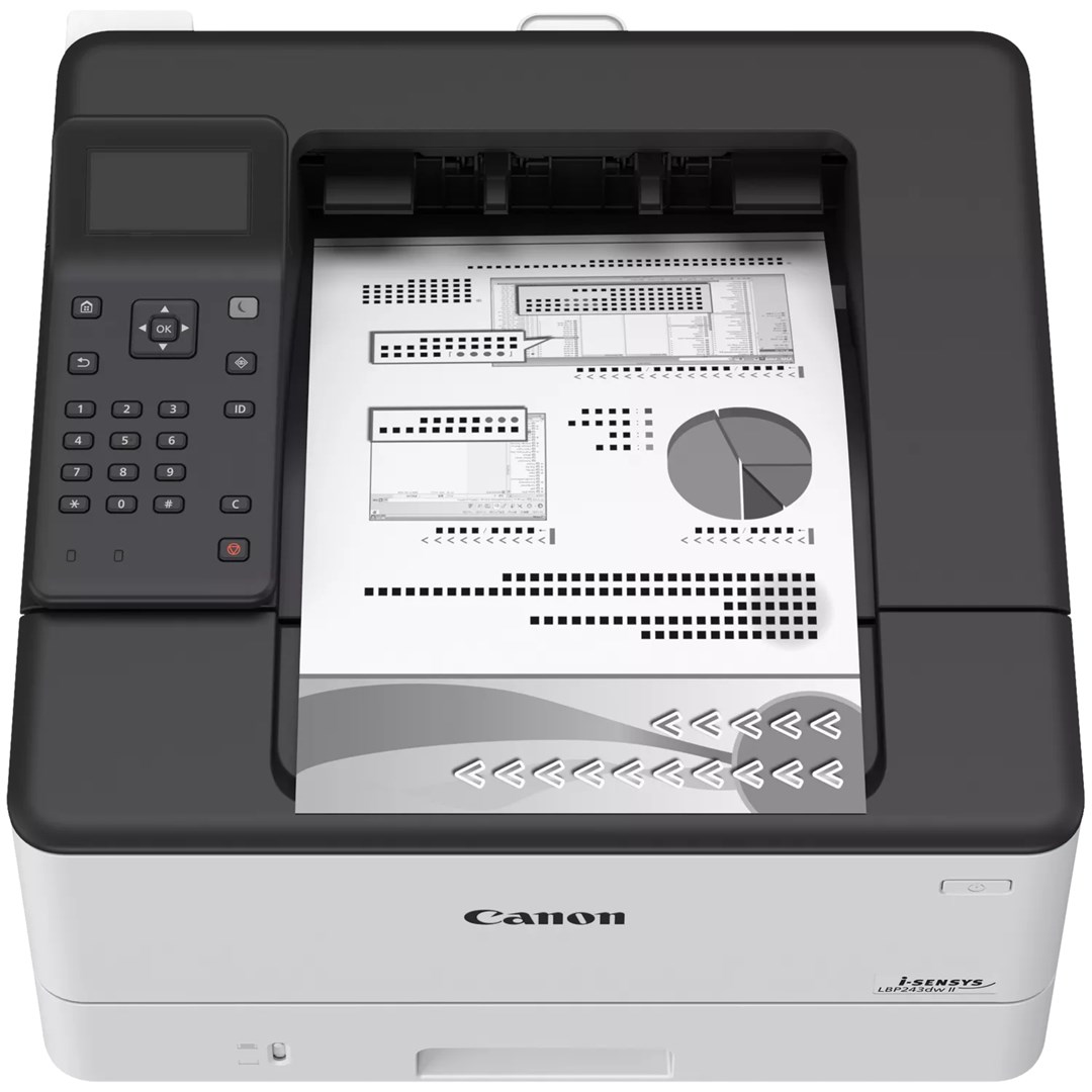 Printer lazer mono Canon i-SENSYS LBP243dw II, A4, Wi-Fi, i bardhë