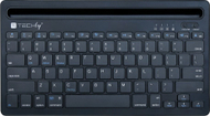 Tastierë Techly Mini, wireless, US, e zezë