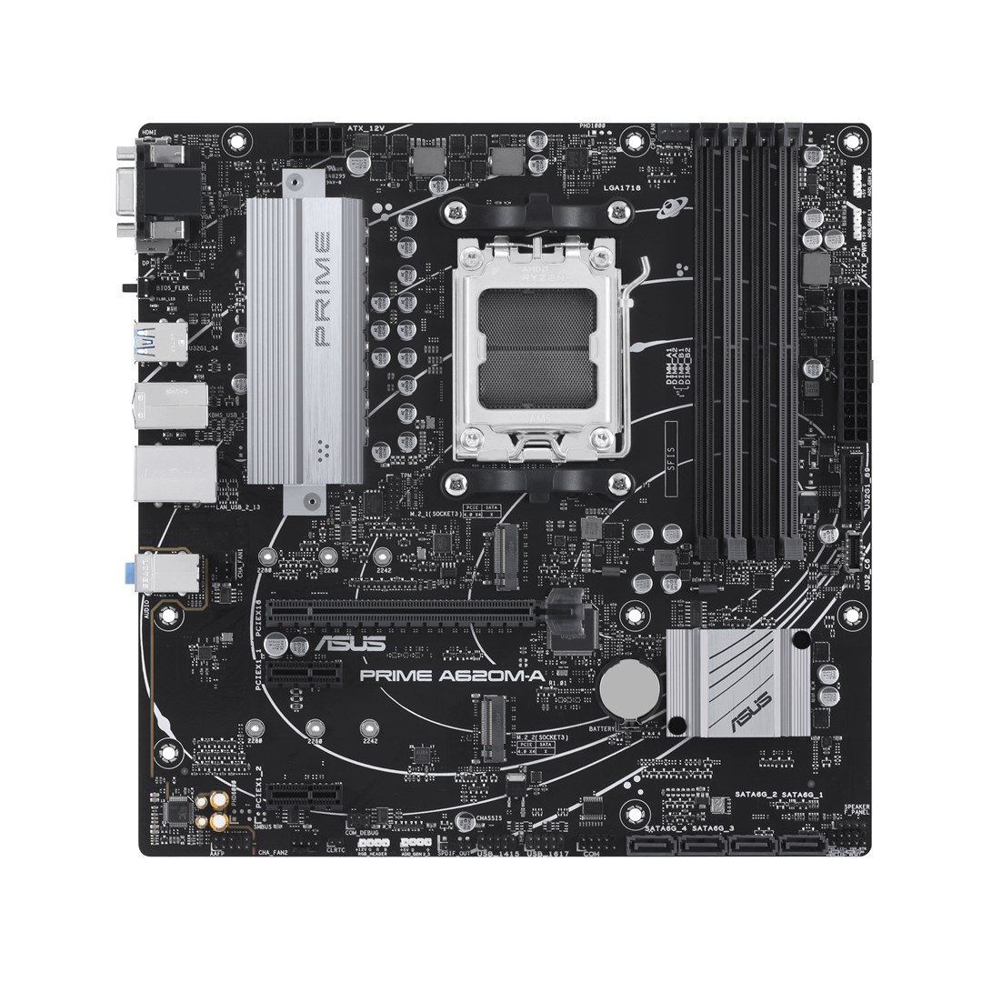 Pllakë amë ASUS PRIME A620M-A-CSM AMD A620 Socket AM5 micro ATX
