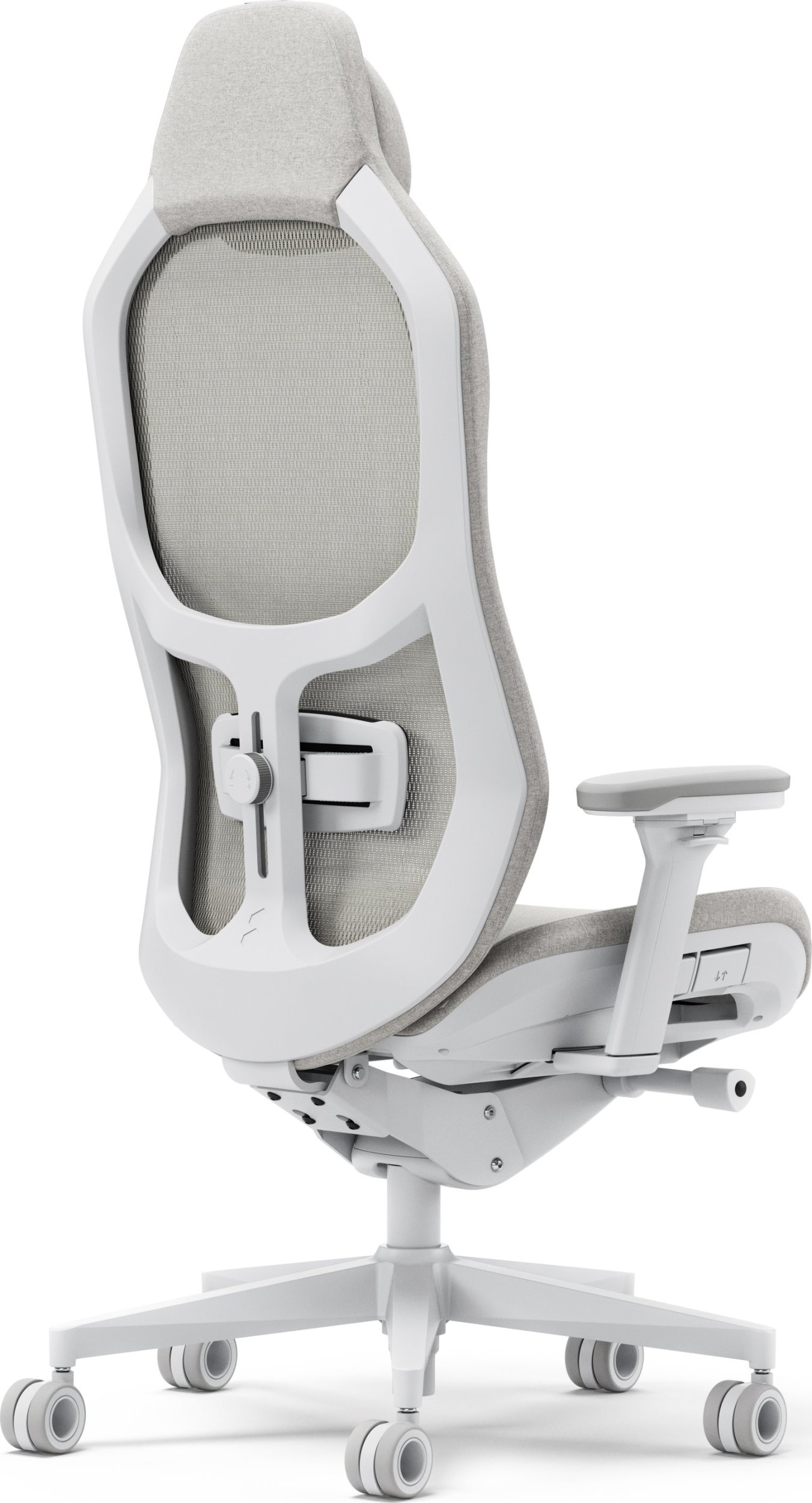 Karrige gaming Fractal Design Refine Mesh, ergonomike, gri e çelur