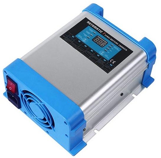 Karikues baterie BC-60 PRO LFP, 12V 55A, 7 faza karikimi, LCD