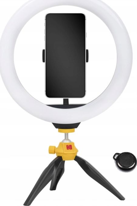 Tripod me dritë LED Kodak Selphie 10 SL001, i zi