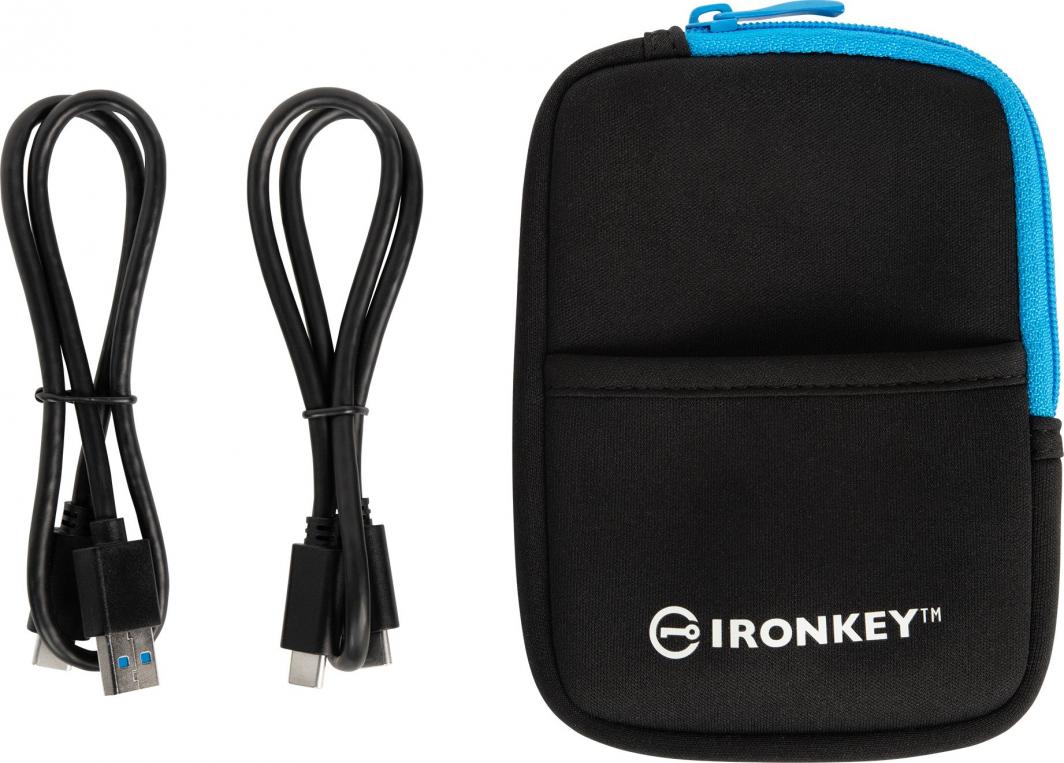 Disk i jashtëm SSD Kingston IronKey Vault Privacy 80 (IKVP80ES/960G), 960GB 