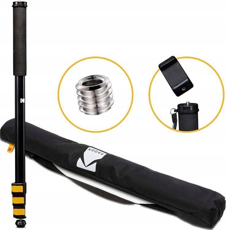Monopod për kamerë Kodak PhotoGear, 21"-72", alumin, portokalli